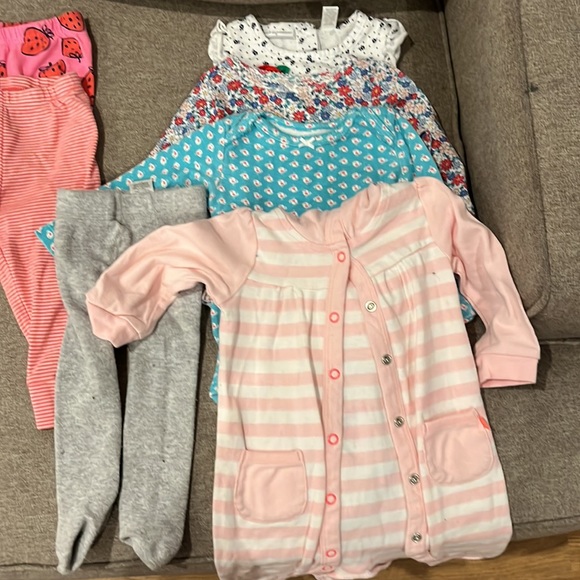 Carters girls bundle and one first impression onesies 9 months - Picture 2 of 3